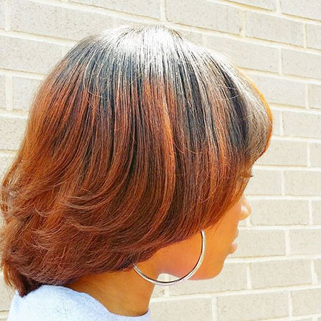 Copper Ombre Hair