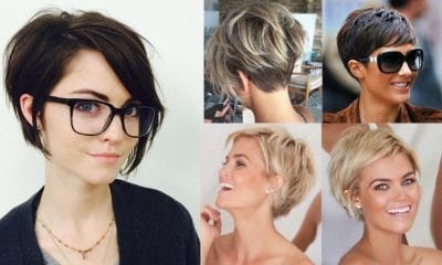 Haircuts you should try in 2018 pixie cut with a lot of bangs 2018 1 photo