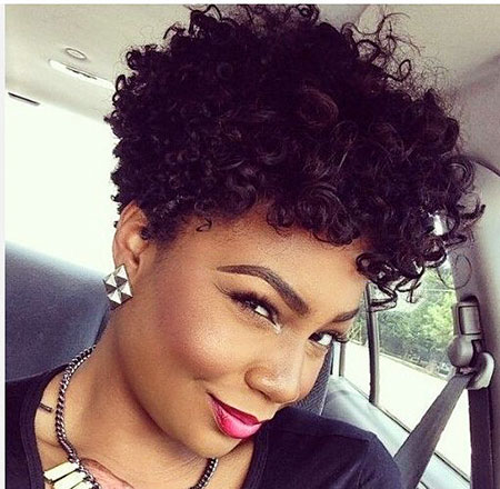 Natural Curly Black Women