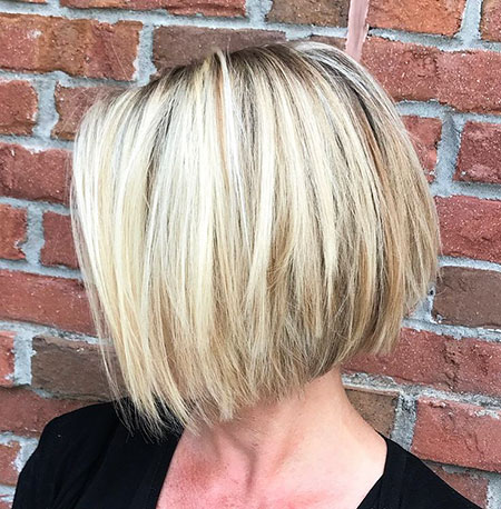 Bob Blonde Balayage Straight