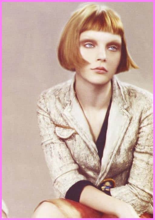 Short Hair Models Edie Campbell Jessica Stam And Karlie Kloss
