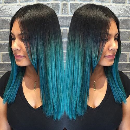 20 Captivating Blue Ombre Hair You Can't Miss