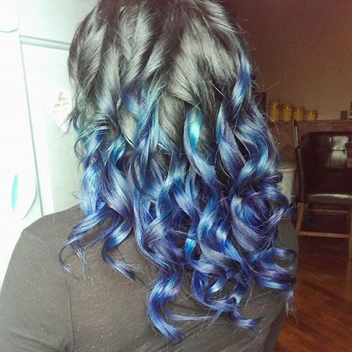 20 Captivating Blue Ombre Hair You Can't Miss