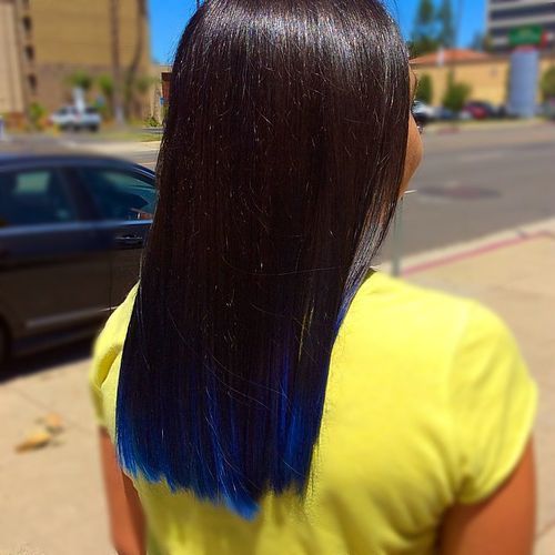 20 Captivating Blue Ombre Hair You Can't Miss