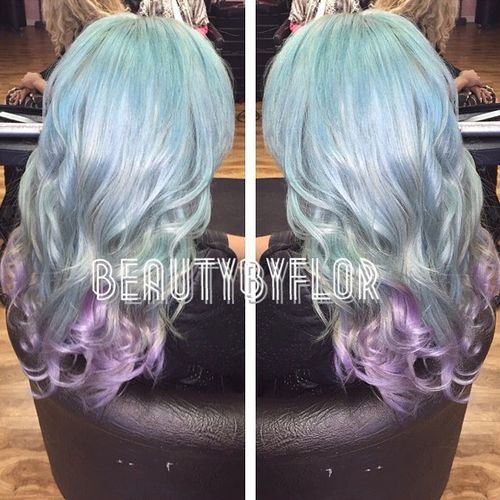 20 Captivating Blue Ombre Hair You Can't Miss