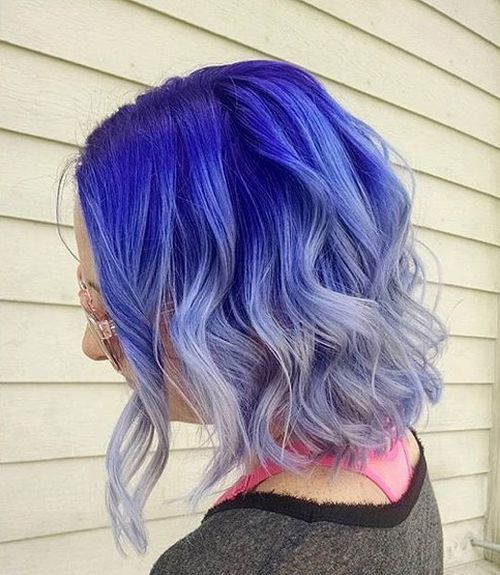 20 Captivating Blue Ombre Hair You Can't Miss