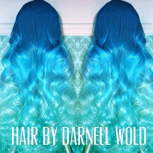 20 Captivating Blue Ombre Hair You Can't Miss