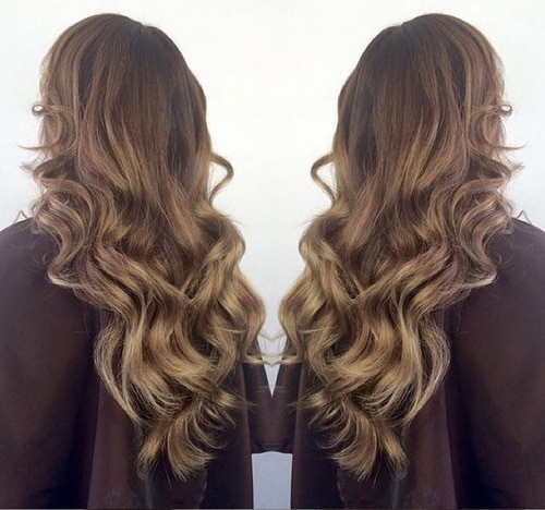 Golden Ombre Hairstyle