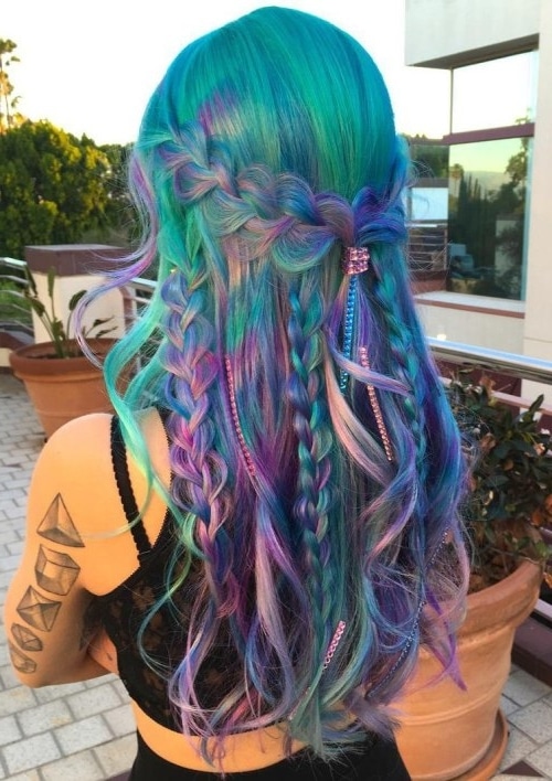 15 Perfect Turquoise Hair Color Ideas for Your Distinctive