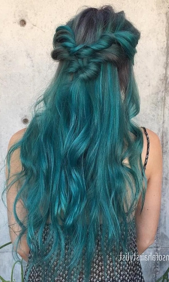 15 Perfect Turquoise Hair Color Ideas for Your Distinctive