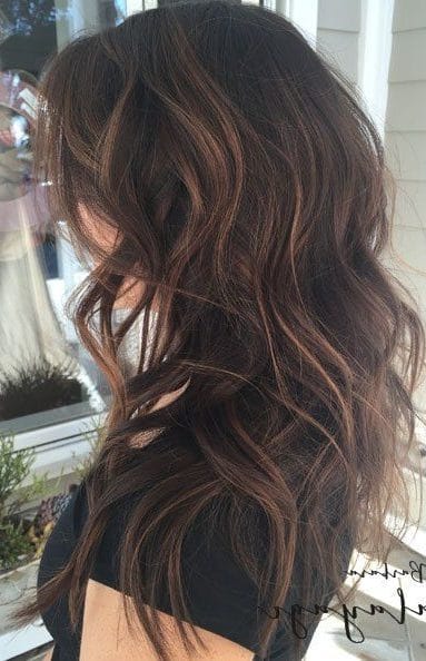 28 Incredible Examples of Caramel Balayage on Short Dark Brown Hair