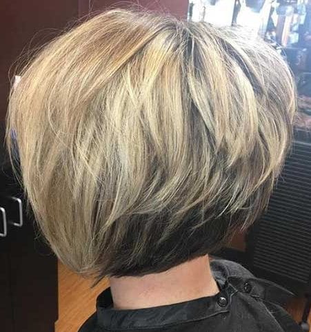 Layered Bobs For Women Over 50