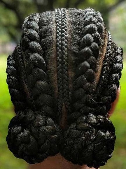 Black braided hairstyles