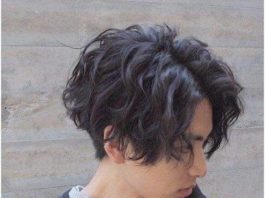 Curly tomboy haircuts
