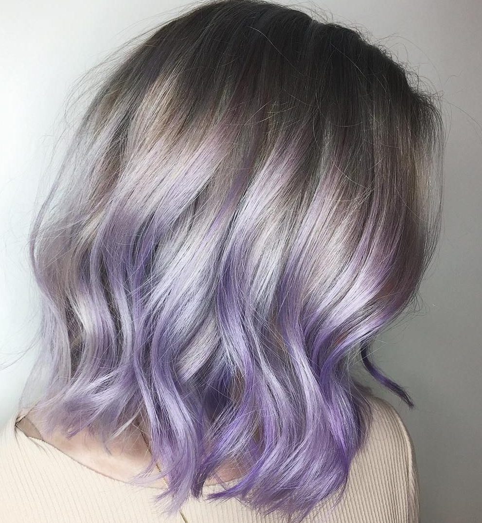 Lavender purple hair ideas