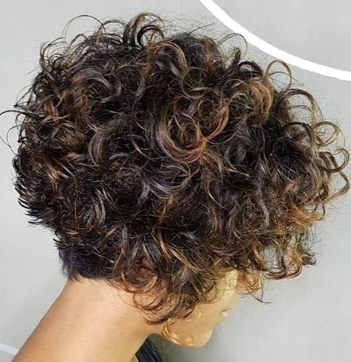 Medium length low maintenance curly hairstyles