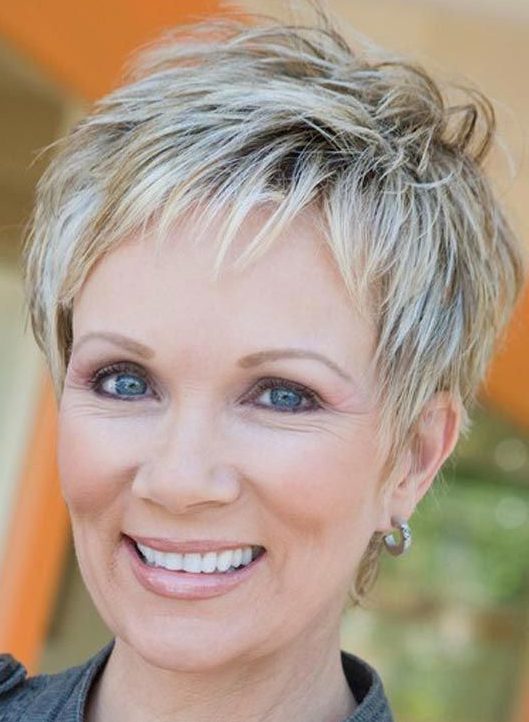 Pixie short hairstyles for women over 50