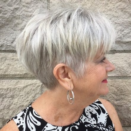 Short hairstyles for over 60 fine hair
