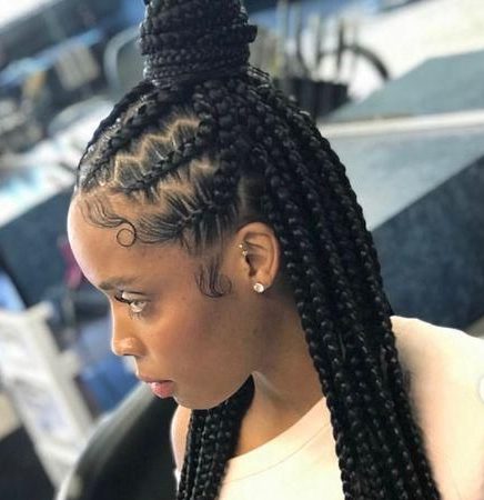 Summer braided hairstyles for black women