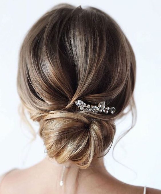 Wedding messy updo hairstyles