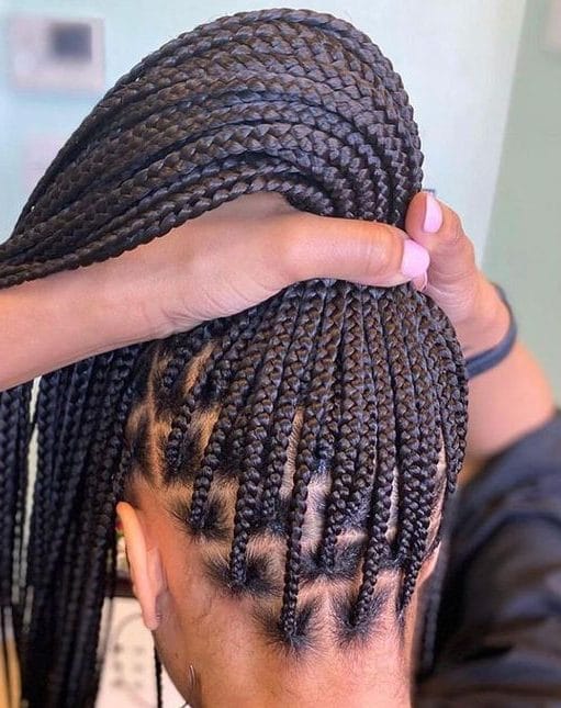 Cornrow braided hairstyles for black women