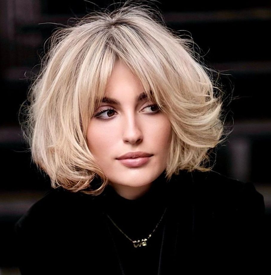 Chin Length Hairstyles for Women 2021 Short Hair Models