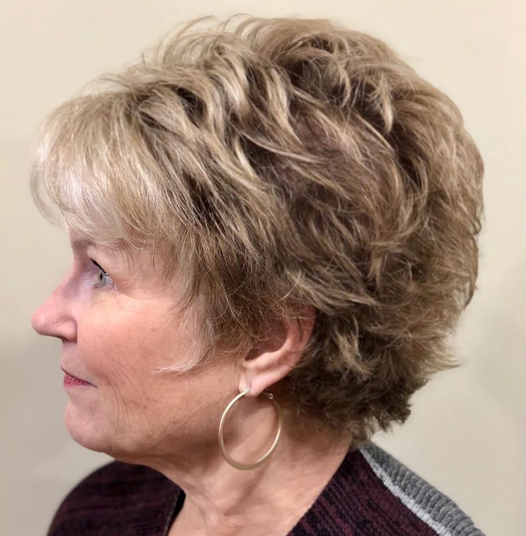 Fine hair short hairstyles for older women
