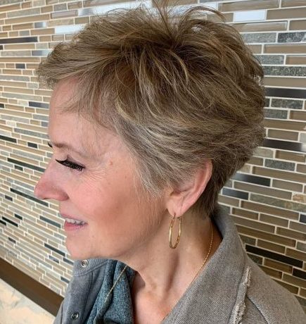 Pixie haircuts short hairstyles for fine hair over 60