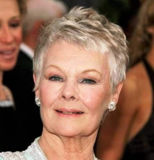 Short hairstyles for over 70