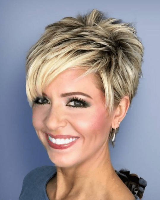 Thick hair short hairstyles for women over 50