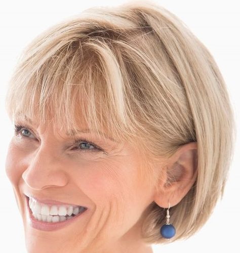 bob short hairstyles for women over 60