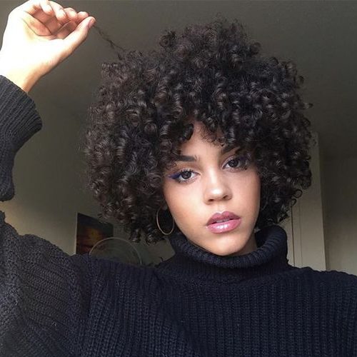 neck length short curly hairstyles