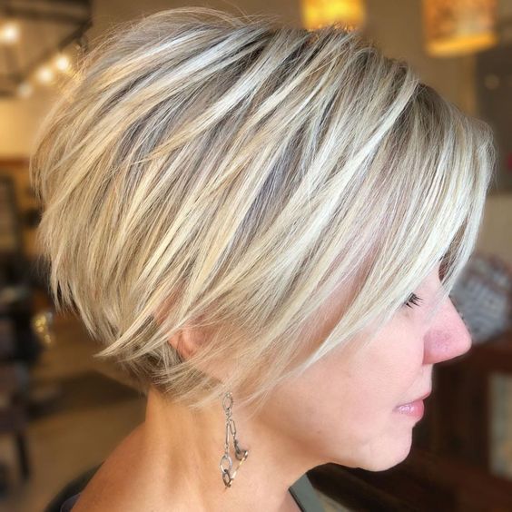 pixie short hairstyles for fine straight hair over 60
