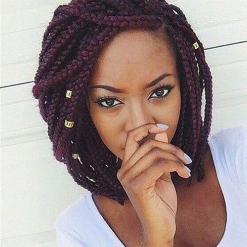 Short Flat Box Braids 2021 Short Hair Models
