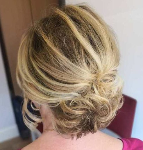 Older wedding hairstyles for 50 year olds