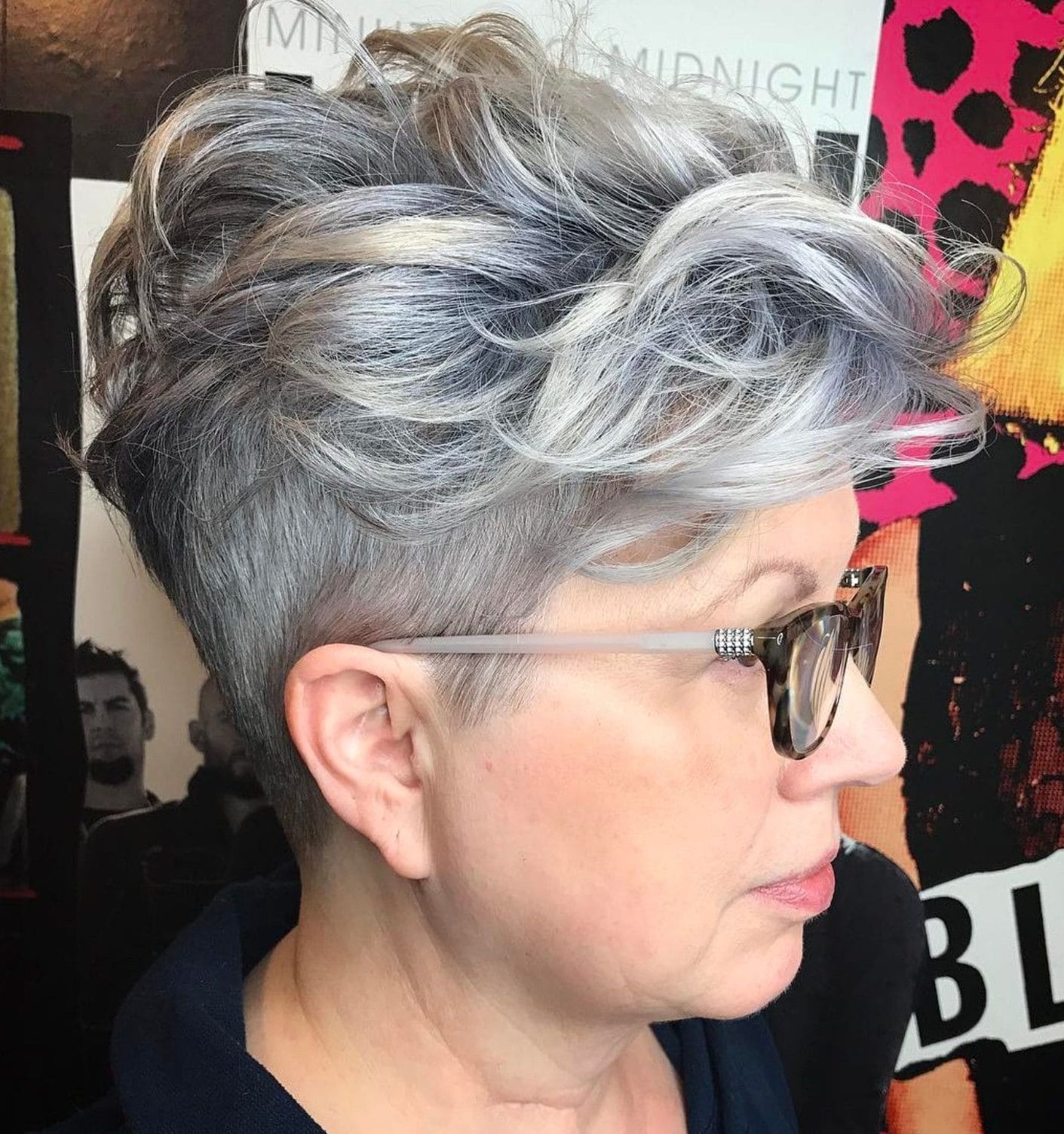 Short hairstyles for over 50