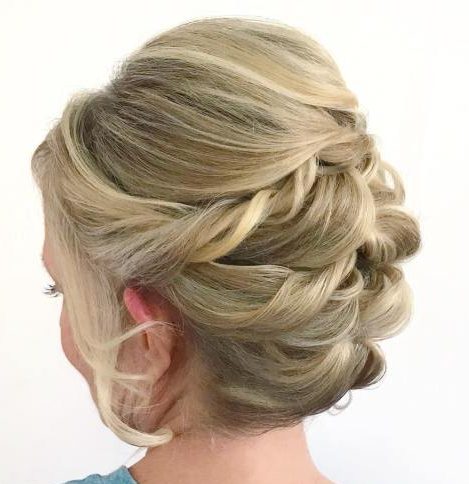 Updos for mother of the bride medium length hair