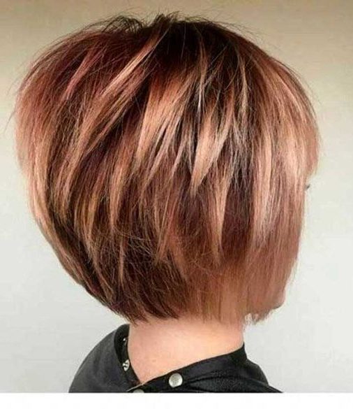 layered bob hairstyles for over 50