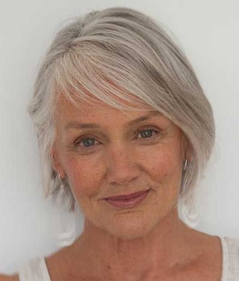 Low maintenance hairstyles for 60 year old woman with fine hair