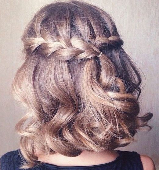 Prom hairstyles for short hair with bangs