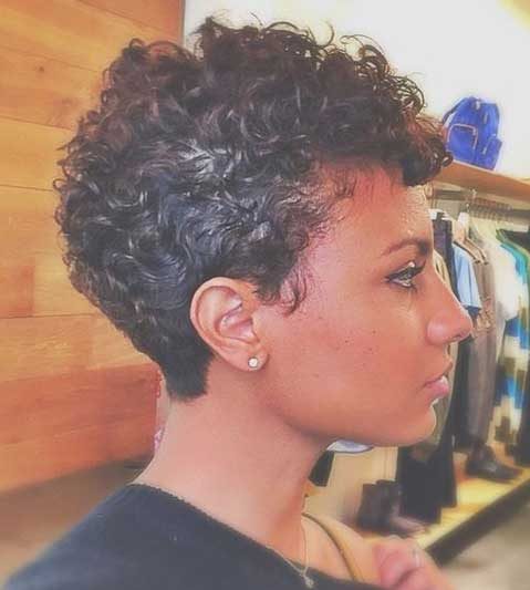 Tapered short hairstyles for black women